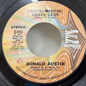 ★即決 Donald Austin / Crazy Legs inst d0330 米オリジナル45/7 MHC刻 レア・グルーヴ・クラシック 