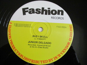 JUNIOR DELGADO 12！BUS I SKULL, DIGI KILLAH！美盤