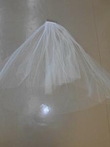  first come, first served! free shipping * used *chu-ru material * veil **I-805-40