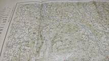 　古地図 　水戸　茨城県　地図　資料　46×57cm　　大正4年製版　　昭和10年印刷　発行　B2209_画像3