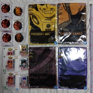 ◆送料無料◆一番くじ 僕のヒーローアカデミア The Top 5! 10点=H賞アクリルスタンド3+I賞タオル4+J賞ラバーチャーム3@ヒロアカ@3474