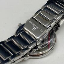 JAQUES LEMANS ジャックルマン レディース腕時計 32ミリ ブラック 1-1842.1A 新品未使用　長期保管品_画像5