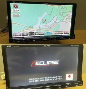 ECLIPSEイクリプスHDD ナビ AVN770HDmk Ⅱ ★地図データ 2010年 ★FUJITSU TEN 