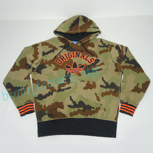 adidas Originals（アディダス オリジナルス）／限定 カモフラ プルオーバーパーカー-Camo Over Size Hoodie/サイズXO- ／管DVHQ