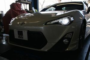 HID optical axis adjustment rod TOYOTA 86&BRZ down suspension shock absorber equipped car KSP made 