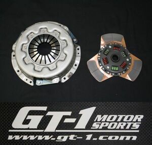GT-1モータースポーツ製　カーボンコーティングメタルクラッチディスク&カバー 日産スカイラインHCR32 【ドリクラIII】
