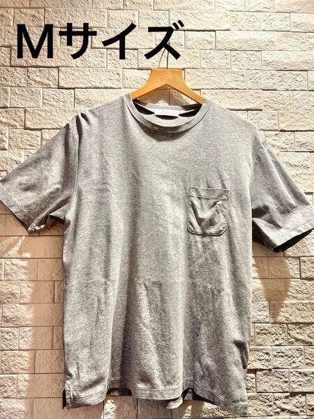 green label relaxing ポケットTシャツ Ｍサイズ グレー メンズ