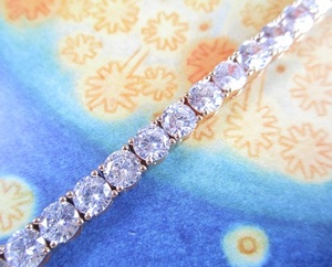 ◆ Round Cz Tennis Bracelet ◆ 5 мм.