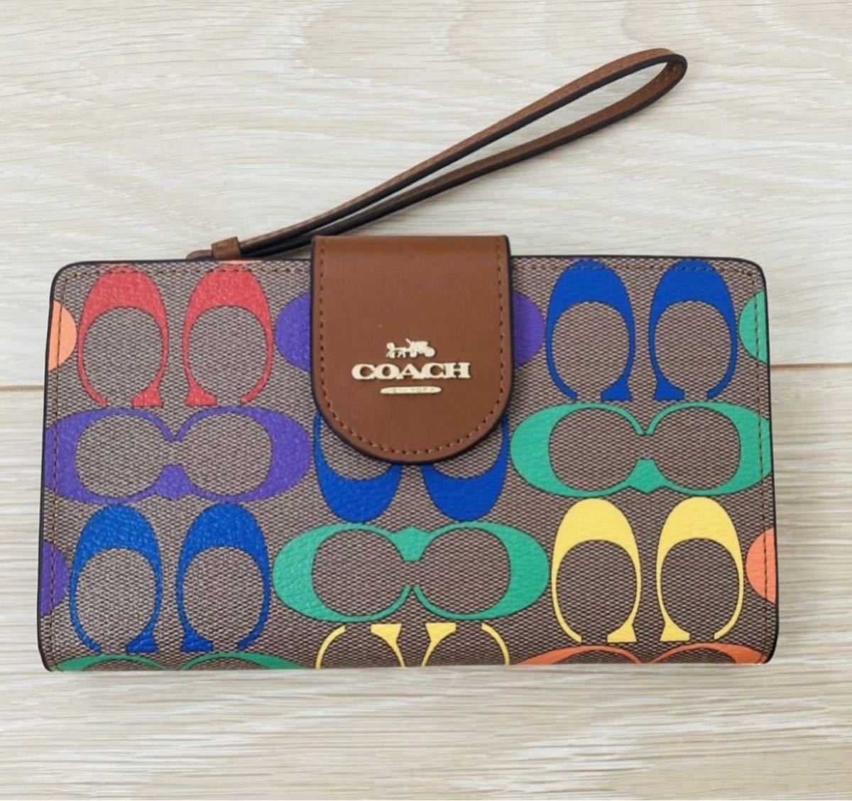 PayPayフリマ|【新品】COACH コーチ リストレット ポーチ ねこ柄 レア