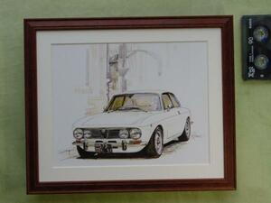 #BOW illustration picture # Alpha Romeo 2000GTV#AlfaRomeo amount 135