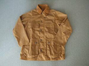 美品 Barbour EDIFICE 別注 OLD BEDALE バブアー ノンオイル クラシック ビデイル ハンティングジャケット S キャメル ブラウン マスタード