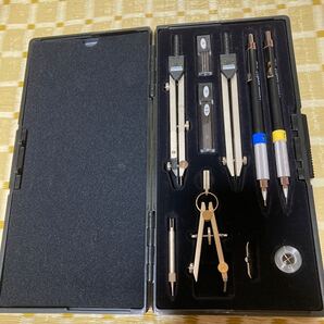 うちだ 製図器 コンパスセット 10点
