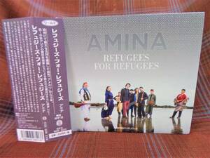 A#2433*◆帯付CD◆ レフュジーズ・フォー・レフュジーズ - アミナ 伝統楽器 民俗音楽 ライス・レコード MZR-5513 