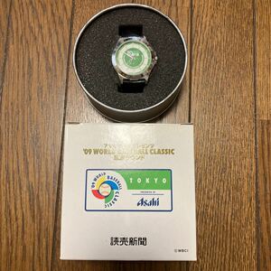 非売品　2009 World Baseball Classic 東京ラウンド記念腕時計