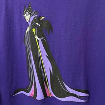 ■激レア■90s USA製 DISNEY VILLANS マレフィセント 映画 ロンT Tシャツ XL ムービー　VILLANS PIXAR ビンテージ_画像4