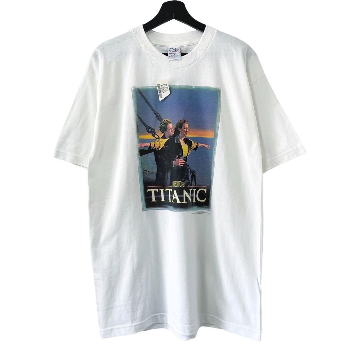 冬の華 XL Titanic Promo Tee タイタニック 黒 Tシャツ ムービーT