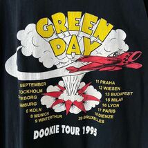 ■超激レア ヨーロッパツアー■90s ユーロ製 GREEN DAY DOOKIE TOUR Tシャツ XL グリーンデイ ドゥーキー ツアー USA製 バンド ビンテージ_画像4