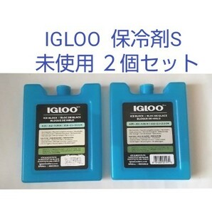 未使用　igloo　アイスブロック ・ 保冷剤　サイズS　ハードタイプ　２個セット　イグルー　送料無料