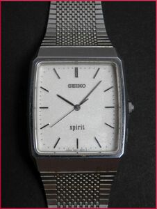 セイコー SEIKO スピリット SPIRIT クォーツ 3針 純正ベルト 5E31-5A70 男性用 メンズ 腕時計 S901 稼働品