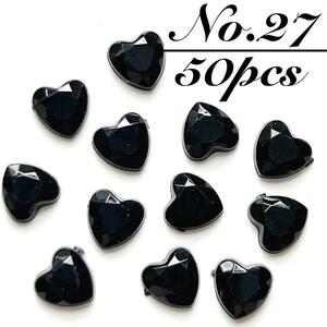 [ free shipping ]27 Nailparts Heart rhinestone acrylic fiber 3D mass production deco Korea 