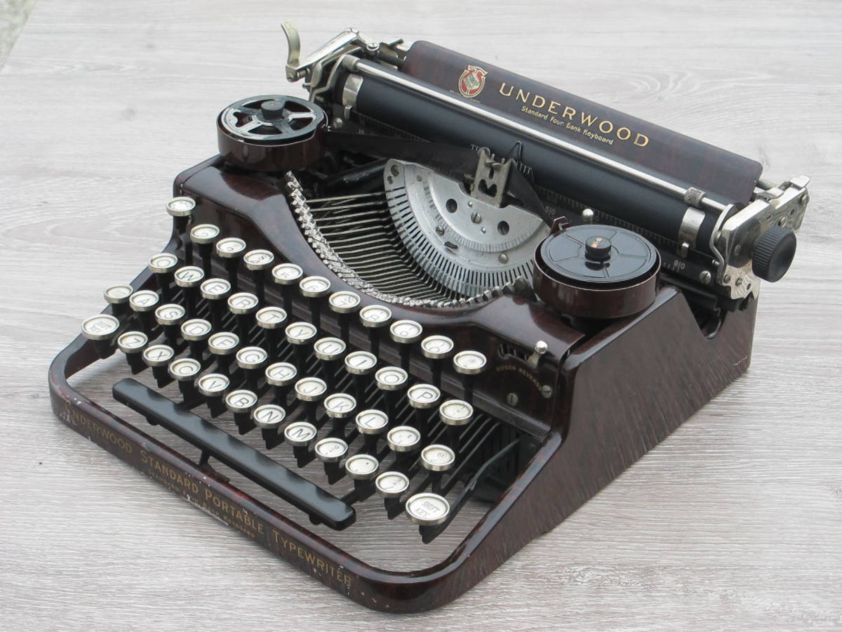 ヤフオク! -「underwoodタイプライター」(タイプライター) (電化製品 ...