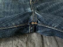 70s 76年製 W36 L32 levi's 517 デニムパンツ 16ボタン 66 前期 シングル USA製 アメリカ製 リーバイス 646 684 501 赤耳 黒カン_画像4