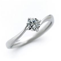 婚約指輪 安い プラチナ ダイヤモンド リング 0.3カラット 鑑定書付 0.387ct Dカラー FLクラス 3EXカット H&C CGL_画像1