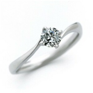 婚約指輪 安い プラチナ ダイヤモンド リング 0.3カラット 鑑定書付 0.351ct Dカラー FLクラス 3EXカット H&C CGL