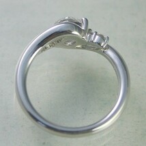 婚約指輪 安い エンゲージリング ダイヤモンド プラチナ 0.5カラット 鑑定書付 0.502ct Dカラー VVS1クラス 3EXカット H&C CGL 通販_画像2
