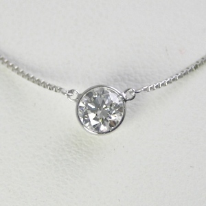 ダイヤモンド ネックレス プラチナ 一粒 0.6ct 鑑定書付 0.60ctup Gカラー VSクラス 3EXカット H&C CGL