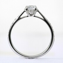 婚約指輪 安い プラチナ ダイヤモンド リング 0.2カラット 鑑定書付 0.252ct Gカラー VVS1クラス 3EXカット H&C CGL_画像2