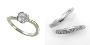 婚約指輪 安い 結婚指輪 セットリング ダイヤモンド プラチナ 0.2カラット 鑑定書付 0.210ct Eカラー VS1クラス 3EXカット H&C CGL