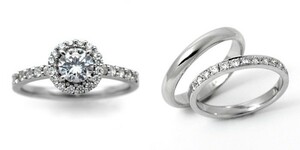 婚約指輪 安い 結婚指輪 セットリング ダイヤモンド プラチナ 0.2カラット 鑑定書付 0.252ct Gカラー SI1クラス 3EXカット H&C CGL