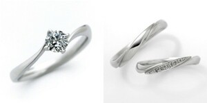 婚約指輪 安い 結婚指輪 セットリングダイヤモンド プラチナ 0.3カラット 鑑定書付 0.319ct Gカラー VS1クラス 3EXカット H&C CGL