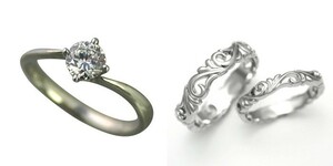 婚約指輪 安い 結婚指輪 セットリング ダイヤモンド プラチナ 0.2カラット 鑑定書付 0.260ct Dカラー SI1クラス 3EXカット H&C CGL