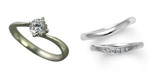 婚約指輪 安い 結婚指輪 セットリングダイヤモンド プラチナ 0.3カラット 鑑定書付 0.331ct Fカラー VVS1クラス 3EXカット H&C CGL