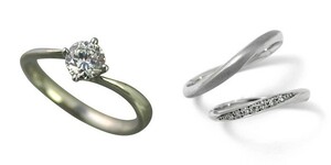 婚約指輪 安い 結婚指輪 セットリングダイヤモンド プラチナ 0.5カラット 鑑定書付 0.535ct Gカラー VS2クラス 3EXカット H&C CGL