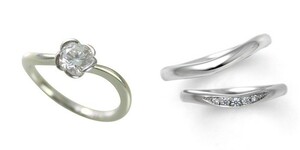 婚約指輪 安い 結婚指輪 セットリング ダイヤモンド プラチナ 0.2カラット 鑑定書付 0.256ct Fカラー VVS2クラス 3EXカット H&C CGL