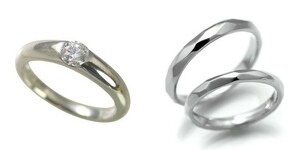 婚約指輪 安い 結婚指輪 セットリングダイヤモンド プラチナ 0.3カラット 鑑定書付 0.366ct Eカラー VS1クラス 3EXカット H&C CGL