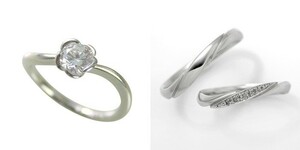 婚約指輪 安い 結婚指輪 セットリングダイヤモンド プラチナ 0.3カラット 鑑定書付 0.321ct Eカラー VVS1クラス 3EXカット H&C CGL