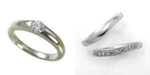 婚約指輪 安い 結婚指輪 セットリング ダイヤモンド プラチナ 0.6カラット 鑑定書付 0.627ct Dカラー SI1クラス 3EXカット H&C CGL