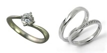 婚約指輪 安い 結婚指輪 セットリング ダイヤモンド プラチナ 0.2カラット 鑑定書付 0.226ct Eカラー VVS2クラス 3EXカット H&C CGL_画像1