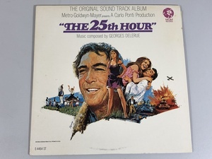 洗浄済 LP The 25th Hour / Georges Delerue ジョルジュ・ドルリュー E-4464ST US盤