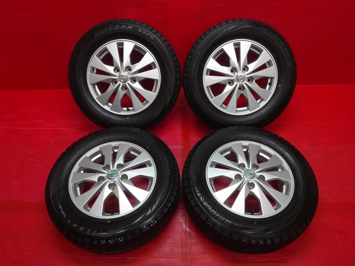 日産純正C27セレナ15インチ+グッドイヤー製195/65R15スタッドレス