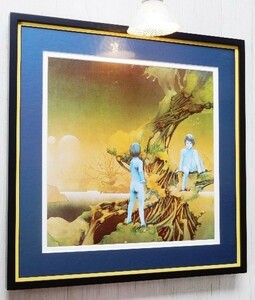 イエス/イエスタデイズ/LP レコジャケ ポスター 額装/Yes Yesterdays/ジャケ買い プログレ/The Yes/Progressive rock/ロック アート