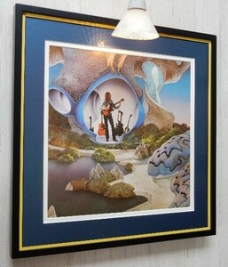 スティーブ・ハウ/Beginning/名盤 レコジャケ・ポスター 額装/STEVE HOWE/Framed STEVE HOWE ALBUM/イエス/The Yes/プログレ ロック