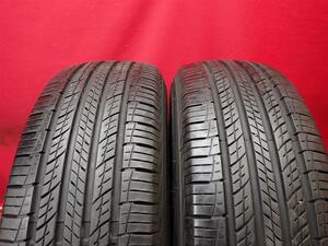 中古タイヤ 215/70R16 100H 2本セット ハンコック ダイナプロ HP2 8.0分山 ハリアー RAV4 クルーガーV エレメント デリカD:5