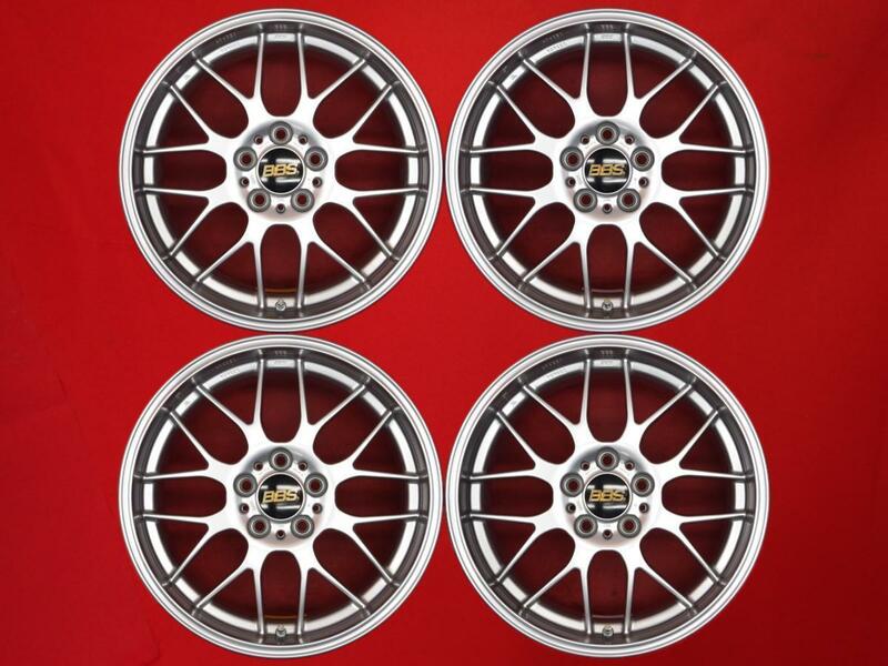 鍛造 軽量 BBS RG-R RG737H 18インチ ホイール 4本 ★ 8.5J-18 +13 PCD120 5穴 ハブ82(ハブリング72.5付)★ 5シリーズ 等にaa18