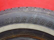 単品 1本 《 キングスター 》 ラジアル H714 [ 205/70R15 ]8.5分山★ ホワイトリボン カスタム イベント クラシック 旧車 n15_画像4