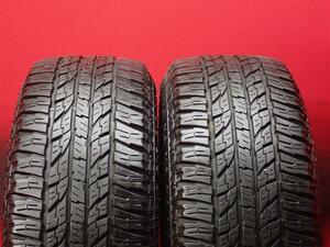 タイヤ2本 《 ヨコハマ 》 ジオランダーA/TG015 [ 265/70R16 112H ]8.5分山★ サーフ プラド パジェロ タコマ サファリ n16